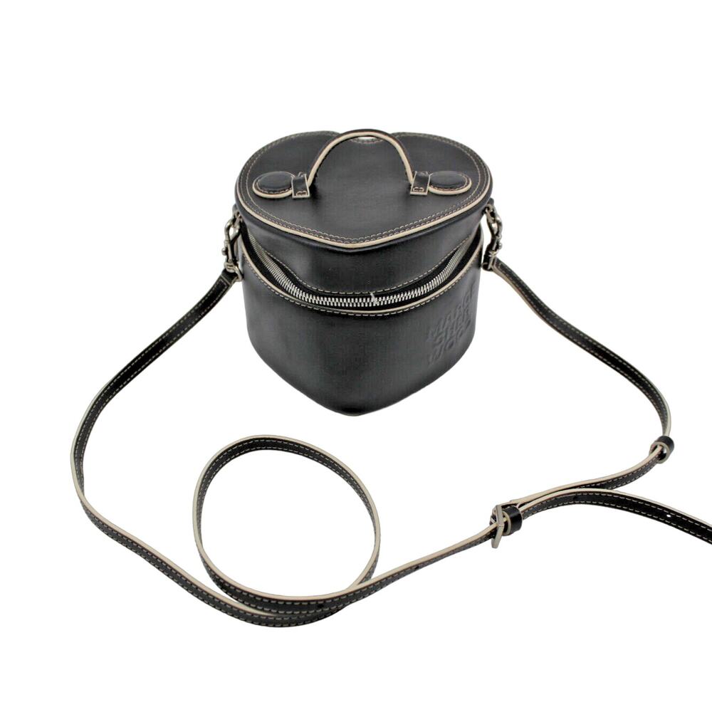 B0 NWT MARGE SHERWOOD HEART TOTE Black Camera Shoulder Bag $278